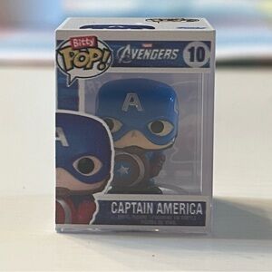 Captain America Marvel Bitty Pop Funko Mini